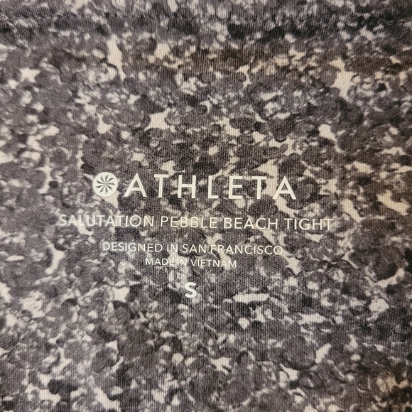 Athleta Salutation Pebble Beach Tight sz S - Picture 2 of 12